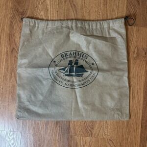 Large Brahmin Vintage Dust Bag Ship Boat 16 X 16 USA